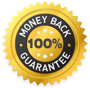 One-year money-back guarantee stamp for Arctic Blast