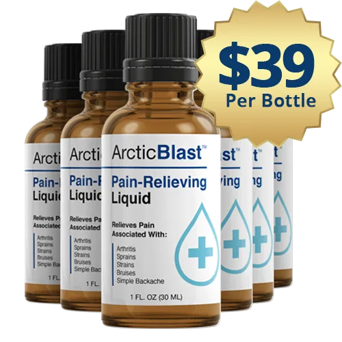 Six-bottle Arctic Blast bundle — best value 180-day supply
